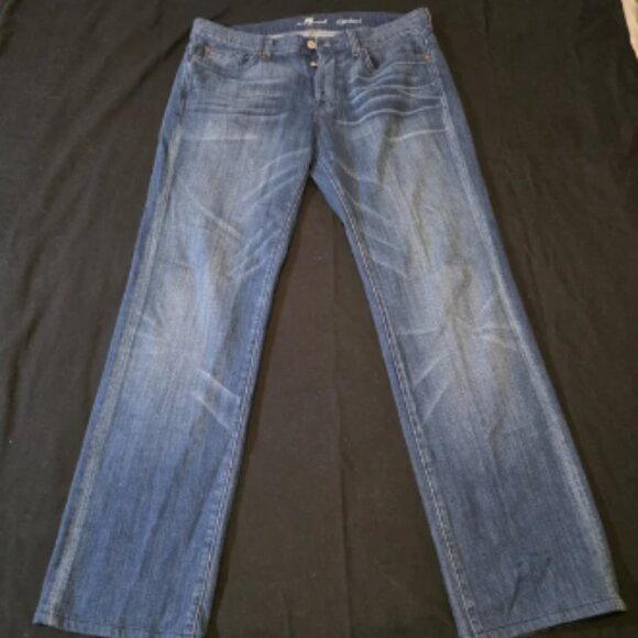 7 For All Mankind Men's Denim Jeans 33/33 - Picture 1 of 7